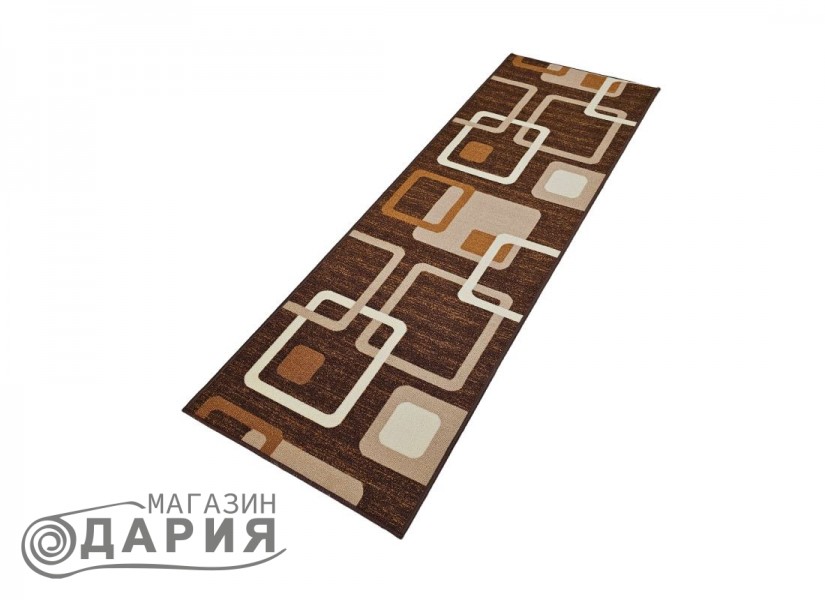 Мокетен килим ERIKA 8024 brown P